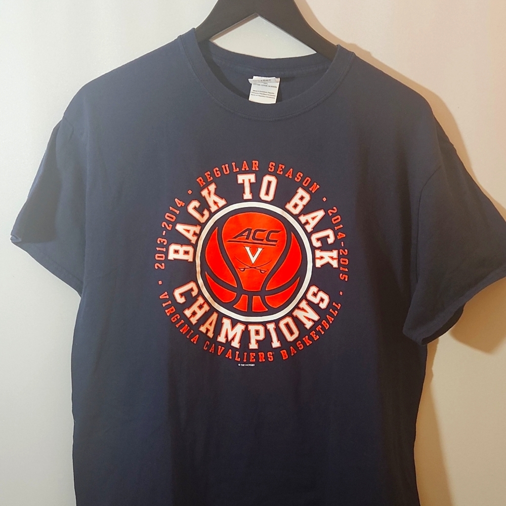 Virginia Cavaliers Large blue shirt